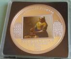 Penning - Rijksmuseum Johannes Vermeer Het Melkmeisje, Postzegels en Munten, Penningen en Medailles, Nederland, Overige materialen