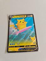 Pokemon surfing pikachu v 008/025, Ophalen of Verzenden, Zo goed als nieuw, Meerdere kaarten