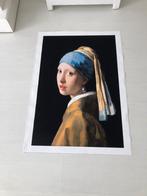 Canvasposter meisje met de parel, Ophalen, Zo goed als nieuw, A1 t/m A3, Rechthoekig Staand