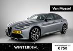 Alfa Romeo Giulia 2.0 Turbo 280pk RWD Veloce | Zwart Leder V, Auto's, Alfa Romeo, Automaat, 1600 kg, Sedan, Zilver of Grijs
