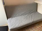 Ikea beddinge slaapbank  met 3 hoezen, Ophalen, 140 cm, 200 cm, Rood
