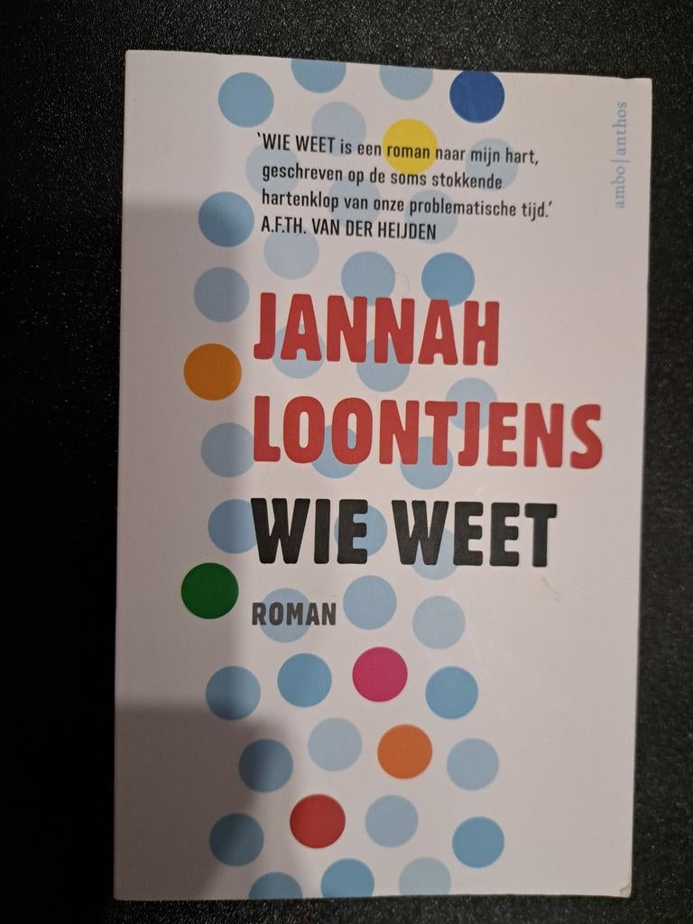 Wie Weet - Jannah Loontjens, Ophalen of Verzenden, Zo goed als nieuw, Jannah Loontjens, Nederland
