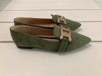 Ballerina’s/loafers in maat 38 (nieuw!), Ophalen, Nieuw, Ballerina's, Groen