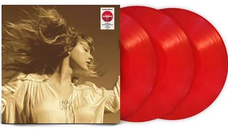 Vinyl 3LP Taylor Swift Fearless RED Taylors Version NIEUW, Cd's en Dvd's, Vinyl | Pop, Nieuw in verpakking, 2000 tot heden, 12 inch