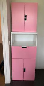Ikea Stuva kasten 3x kinderkamer roze, Kinderen en Baby's, Kinderkamer | Commodes en Kasten, Gebruikt, 50 tot 70 cm, Ophalen, Minder dan 90 cm