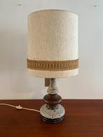 Vintage Hustadt Leuchten lamp incl. kap, Huis en Inrichting, Lampen | Tafellampen, Gebruikt, Vintage, 50 tot 75 cm, Ophalen