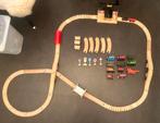 Houten trein set, Ophalen of Verzenden, Gebruikt