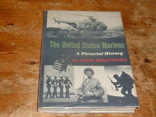The United States Marines : A pictorial history (Mariniers), Verzamelen, Militaria | Algemeen, Marine, Boek of Tijdschrift, Amerika