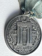 Zilveren medaille vrijmetselarij, 1927 Birmingham, Ophalen of Verzenden, Zilver