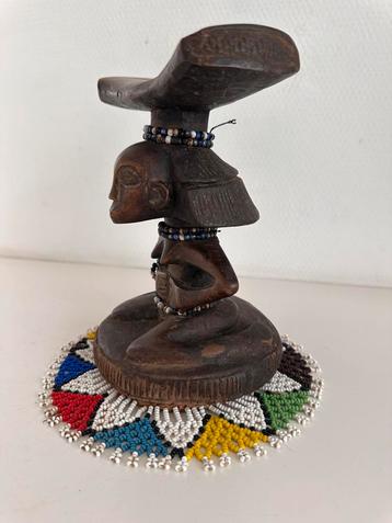 Hemba neksteun Cascade coiffure Privé collectie Matadi 1950 beschikbaar voor biedingen