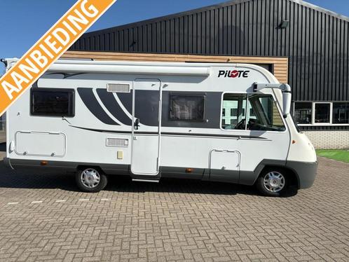 Pilote Galaxy 740 G 2,3 JTD vastbed en hefbed, Caravans en Kamperen, Campers, Bedrijf, Integraal, tot en met 4, Overige merken