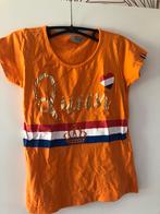 Koningsdag shirt queen mt s, Gedragen, Ophalen of Verzenden, Maat 36 (S), Korte mouw