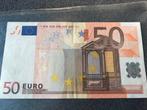 Bankbiljet  50 euro misdruk, Postzegels en Munten, Los biljet, Verzenden