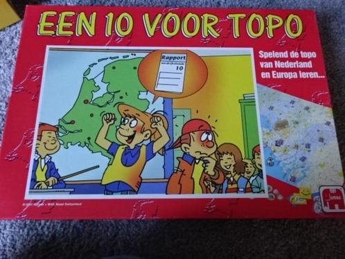 Een 10 voor TOPO / superleuk spel / helemaal compleet, Hobby en Vrije tijd, Gezelschapsspellen | Bordspellen, Zo goed als nieuw