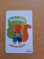 Steinerbos intree nog 5 X  gebruiken voor 8-8-2025, Tickets en Kaartjes, Drie personen of meer, Ticket of Toegangskaart