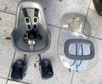 Bobike One Mini Fietsstoeltje met windscherm - Urban Grijs, Ophalen, Gebruikt, Bobike, Voorzitje