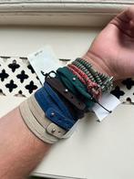 6 heren bracelets, Sieraden, Tassen en Uiterlijk, Armbanden, Ophalen of Verzenden, Nieuw, Leer