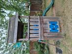 Jungle gym speelhuisje met glijbaan, Kinderen en Baby's, Speelgoed | Buiten | Speeltoestellen, Ophalen, Gebruikt, Glijbaan