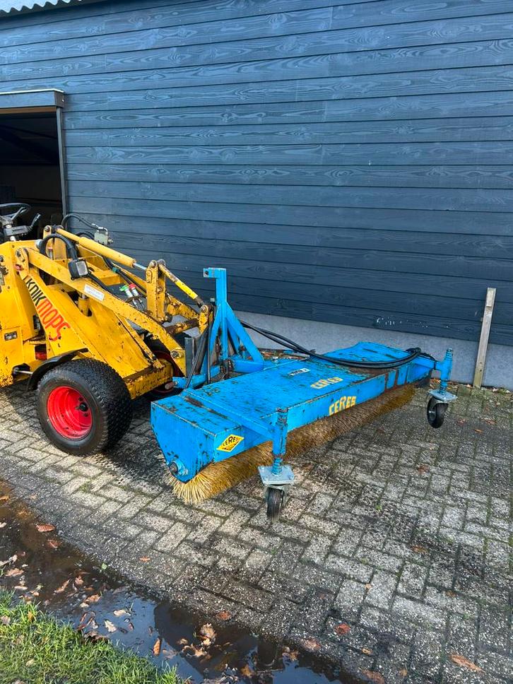 Ceres Rolbezem knikmops of trekker, Tuin en Terras, Veegmachines, Ophalen