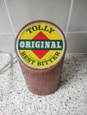 Tolly Bitter verlicht bier tap front  beschikbaar voor biedingen