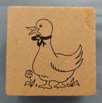 Houten stempel - Eend, Ophalen of Verzenden, Nieuw, Houten stempel
