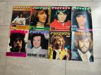 8 Popfoto bladen 1970 - 1972, Ophalen of Verzenden, 1960 tot 1980, Nederland, Tijdschrift