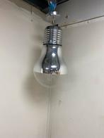 Retro hanglamp, Ophalen, Zo goed als nieuw, Glas, Minder dan 50 cm