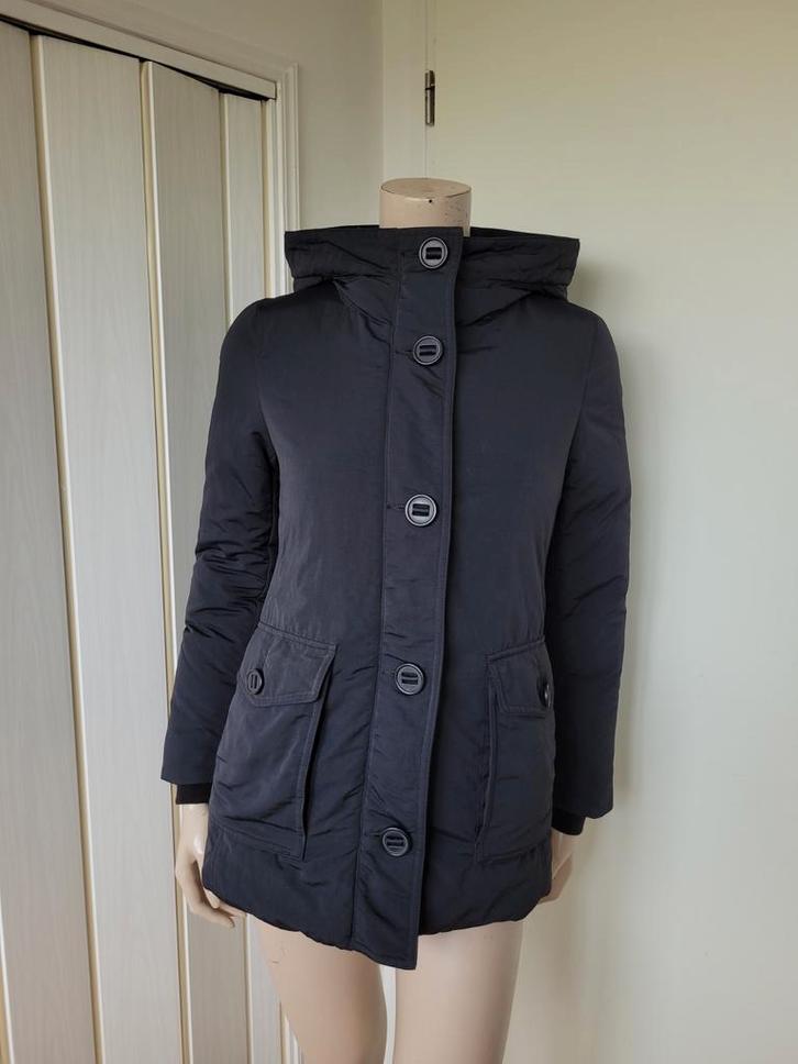 Comptoir jas maat 34/36 winter zwart, Kleding | Dames, Jassen | Winter, Zo goed als nieuw, Maat 34 (XS) of kleiner, Zwart, Ophalen of Verzenden