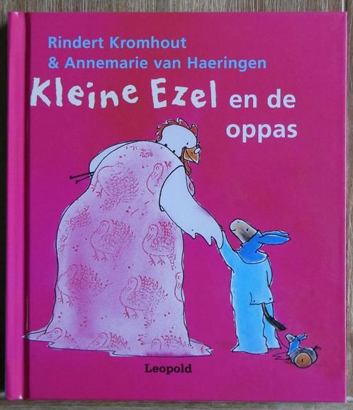 Kleine Ezel en de oppas - Rindert Kromhout - MINI, Boeken, Kinderboeken | Kleuters, Zo goed als nieuw, Fictie algemeen, 4 jaar