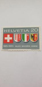 5797 zwitserland 150 jaar valais - geneve - neuchatel 1965, Verzenden