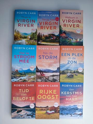 Robyn Carr - 9 delen Virgin River (1 koop) beschikbaar voor biedingen