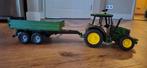 Bruder Tractor met Kiepwagen, Ophalen of Verzenden