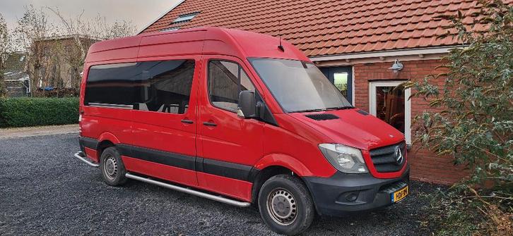 Mercedes Sprinter 2015 • Camper Zelfbouwproject L2H2, Caravans en Kamperen, Campers, Particulier, tot en met 2, Buscamper of Camperbus