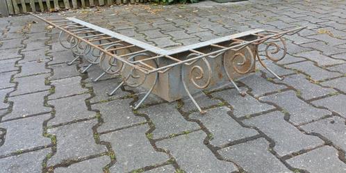 Handgemaakte ijzeren hoek kapstok, Huis en Inrichting, Woonaccessoires | Kapstokken, Gebruikt, Wandkapstok, Minder dan 100 cm