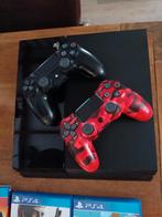 Ps4 en 15 spellen, Spelcomputers en Games, Spelcomputers | Sony PlayStation 4, Ophalen of Verzenden, Zo goed als nieuw, Met 2 controllers