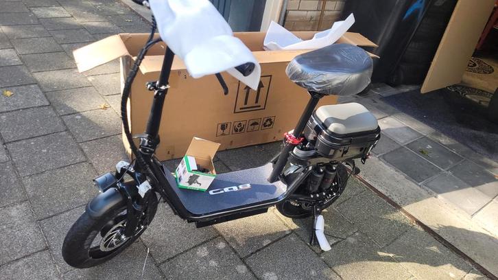 Nieuwe CQ8 Elektrische Scooter Step, Fietsen en Brommers, Elektrische fietsen, Nieuw, Overige merken, Minder dan 47 cm, 30 tot 50 km per accu