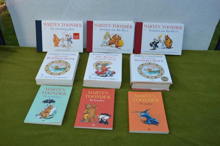 12 Marten Toonder boeken De avonturen van Tom Poes + Bommel, Boeken, Stripboeken, Zo goed als nieuw, Meerdere stripboeken, Ophalen of Verzenden
