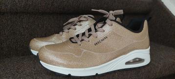 Skechers, maat 42 goud. Alleen gepast!  beschikbaar voor biedingen