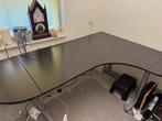 Ikea bureau in hoogte verstelbaar, Huis en Inrichting, Bureaus, Ophalen, In hoogte verstelbaar, Gebruikt, Bureau