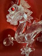 The dragon van SWAROVSKI jaarstuk 1997, Verzamelen, Swarovski, Certificaat, Verzenden, Overige typen, Zo goed als nieuw