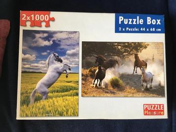 Legpuzzel 2x1000 44x68cm beschikbaar voor biedingen