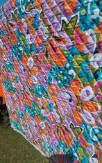 💐HIPPE LAP STOF GEWATTEERD, Ophalen of Verzenden, Katoen, 30 tot 200 cm, 120 cm of meer