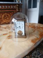 Antieke reiswekker met stolp, Antiek en Kunst, Antiek | Klokken, Ophalen of Verzenden