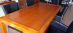 Eethoek met 4 stoelen en salontafel, Huis en Inrichting, Ophalen, Gebruikt, 50 tot 100 cm, 150 tot 200 cm