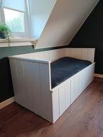 stevig steigerhout bed ...alleen op te halen, Huis en Inrichting, Slaapkamer | Boxsprings, Gebruikt, Ophalen of Verzenden