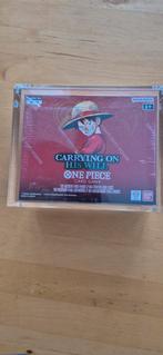 One Piece OP13 Boosterbox met Acryl Case, Ophalen of Verzenden, Nieuw, Boosterbox
