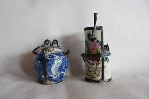 Opium Pijp Chinees 2x, Antiek en Kunst, Kunst | Niet-Westerse kunst, Ophalen of Verzenden
