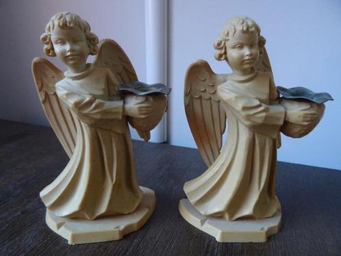 Engeltjes engel kandelaar engeltje kaarsenkandelaar vintage, Verzamelen, Retro, Huis en Inrichting, Ophalen of Verzenden