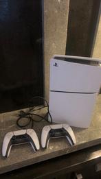 Playstation 5 slim edition met 2 controllers, Spelcomputers en Games, Spelcomputers | Sony PlayStation 5, Ophalen of Verzenden