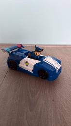 Transformerende auto PAW Patrol Chase, Kinderen en Baby's, Speelgoed | Actiefiguren, Ophalen, Gebruikt